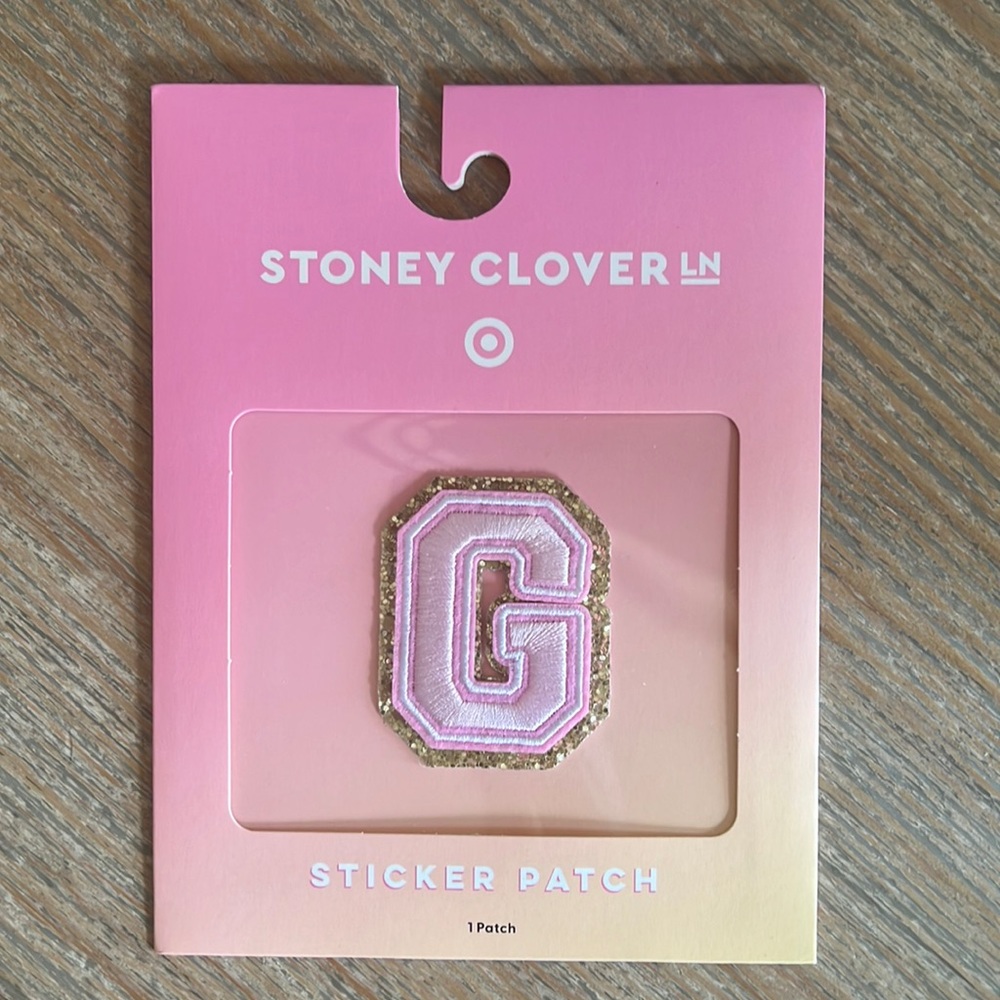 Letter G Patch - Stoney
Clover Lane x Target Light